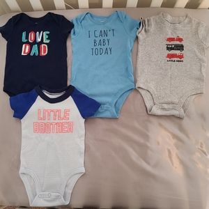 Carter's 6 month onesie bundle